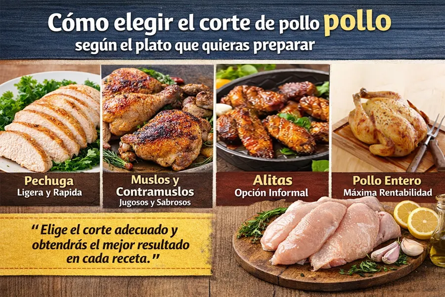 Cómo elegir el corte de pollo según el plato que quieras preparar- Noticia 178