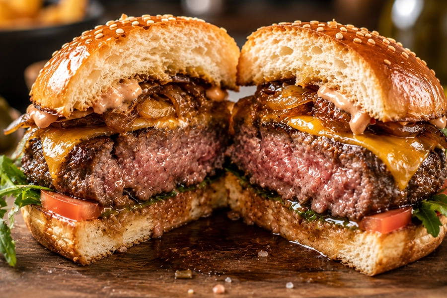Cómo conseguir una hamburguesa casera más jugosa- Noticia 206