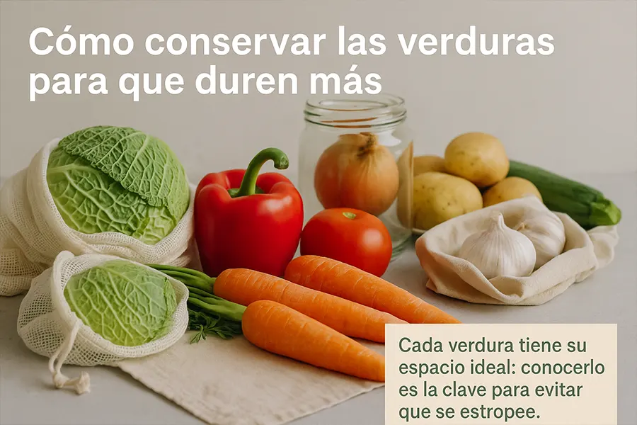 Cómo conservar las verduras para que duren más- Noticia 128