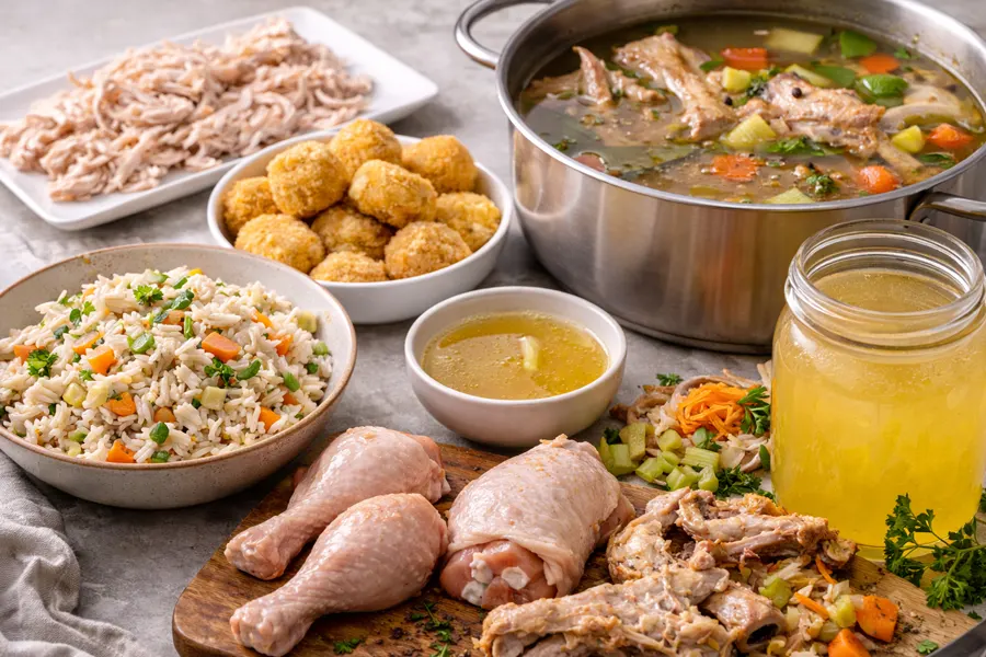 Cómo aprovechar un pollo entero sin desperdicio- Noticia 187