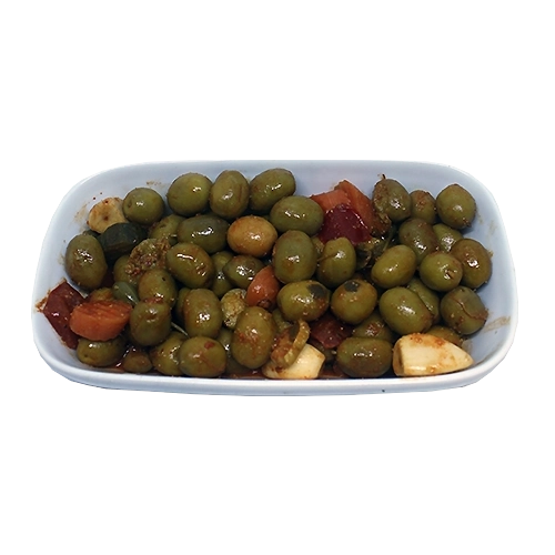 21-Aceitunas Gazpacheras 1/2kg.-Carnicería Delicies l'Avinguda Terrassa