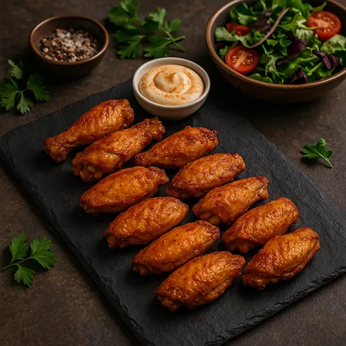 Alitas de pollo adobadas 1/2 kg - Delicies l'Avinguda-Terrassa - 3 Foto