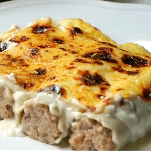 Canelones de carne - Delicies l'Avinguda-Terrassa - 2 Foto