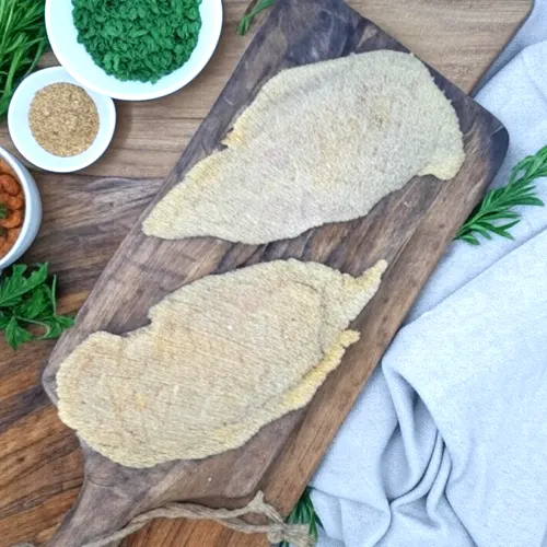 Escalopas de pollo empanada 1/2kg. - Delicies l'Avinguda-Terrassa - 2 Foto