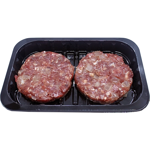241-Hamburguesas de ternera con cebolla (2 uni)-Carnicería Delicies l'Avinguda Terrassa