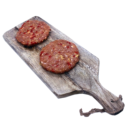 Hamburguesas de pollo con escalivada (2 uni) - Delicies l'Avinguda-Terrassa - 2 Foto