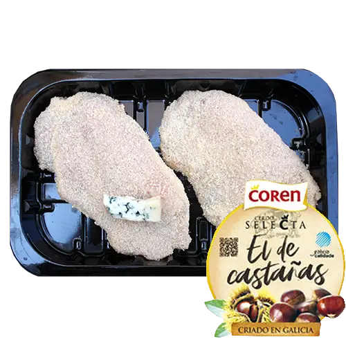 Sin Gluten Libritos de cerdo castañas y roquefort - Delicies l'Avinguda-Terrassa - 2 Foto