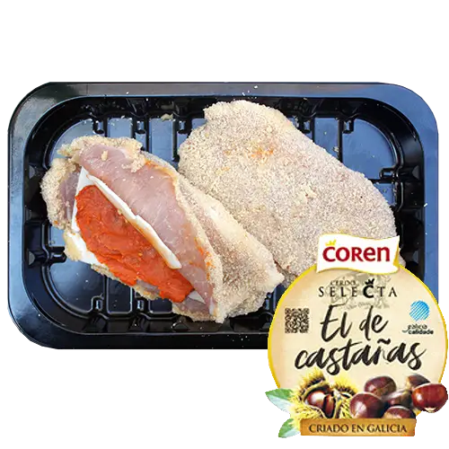 352-Libritos de cerdo de castañas, sobrasada y queso-Carnicería Delicies l'Avinguda Terrassa