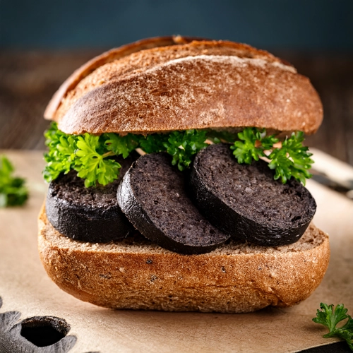 Morcilla de cebolla (1 uni.) - Delicies l'Avinguda-Terrassa - 2 Foto