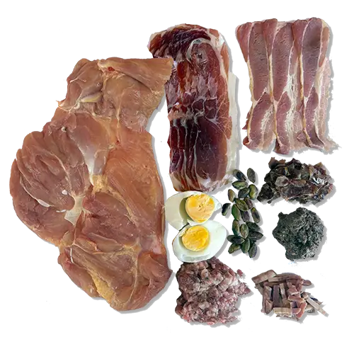 Muslos de pollo relleno Ibérico - Delicies l'Avinguda-Terrassa - 2 Foto