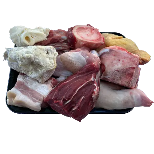 35-Preparado de carne para el caldo-Carnicería Delicies l'Avinguda Terrassa