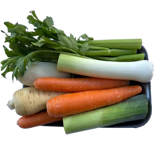 356-Preparado de verduras para el caldo-Carnicería Delicies l'Avinguda Terrassa