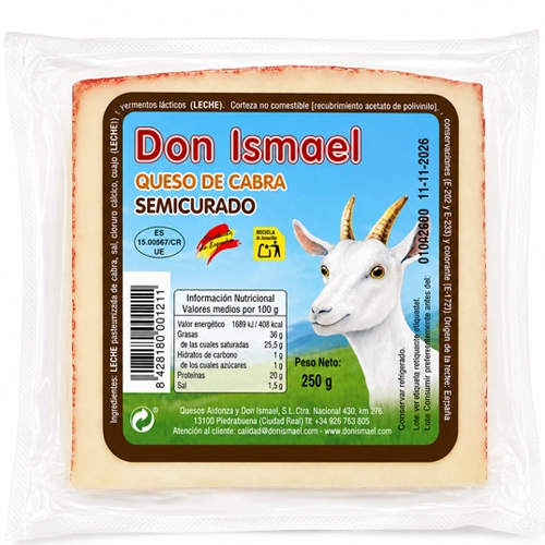 Queso de Cabra Semicurado 