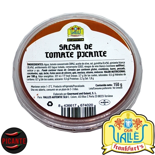 42-Salsa Tomate Picante-Carnicería Delicies l'Avinguda Terrassa