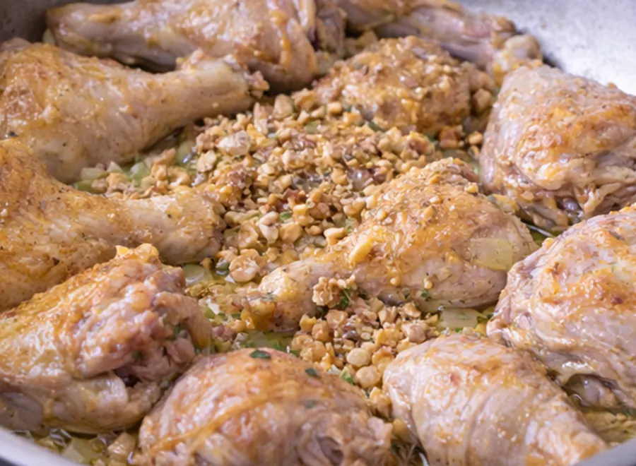 Foto 2 Pollo en pepitoria en olla rápida