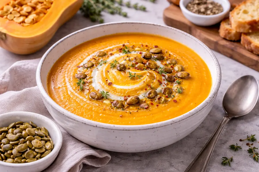 Crema de calabaza- Receta 207