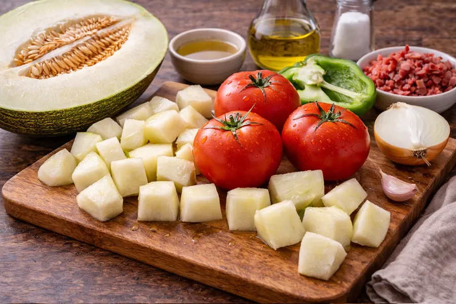 Foto 2 Gazpacho de melón