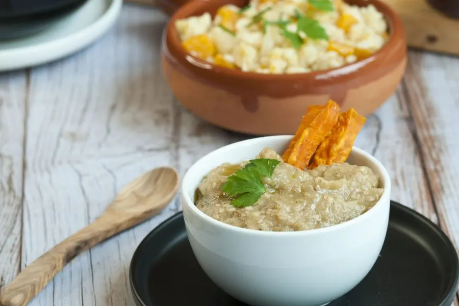 Baba Ganoush (crema de berenjena asada)- Receta 128