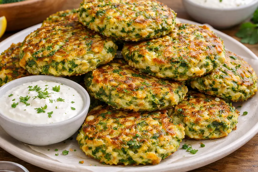 Tortitas de brócoli- Receta 215