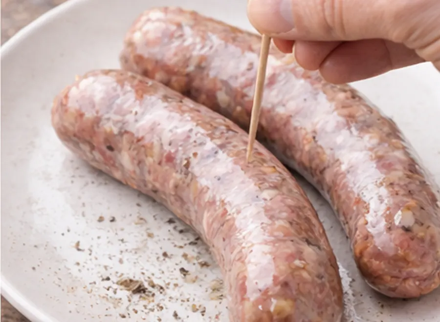 Butifarra cocinada en la airfryer - Receta 175