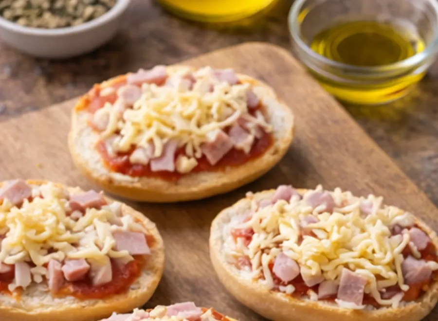 Mini pizzas caseras en la airfryer- Receta 179
