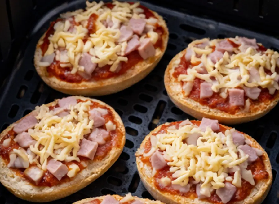 Foto 2 Mini pizzas caseras en la airfryer