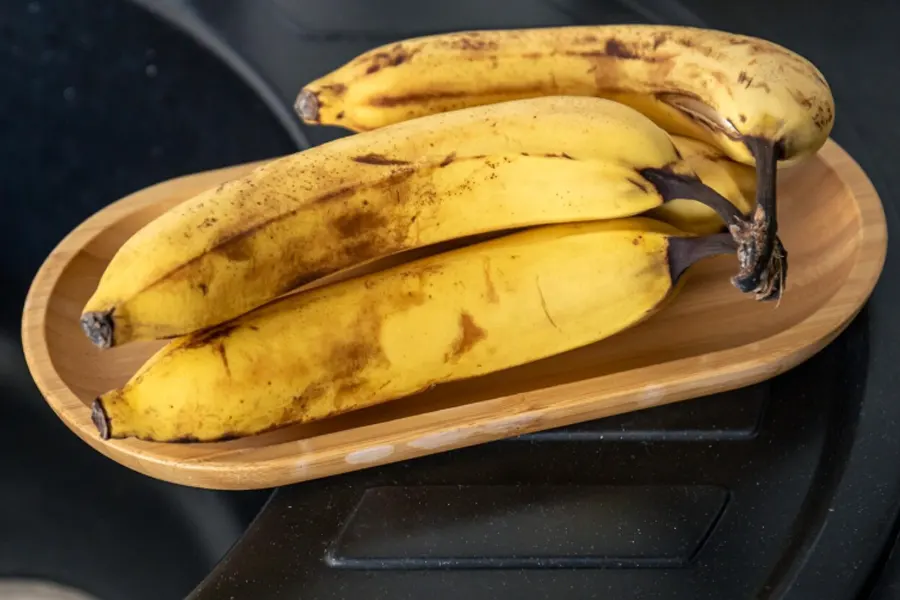 Plátano asado con chocolate en la freidora de aire- Receta 181