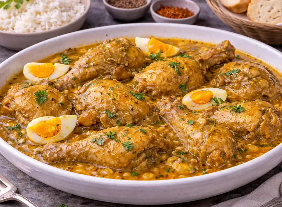 Foto 3 Pollo en pepitoria 