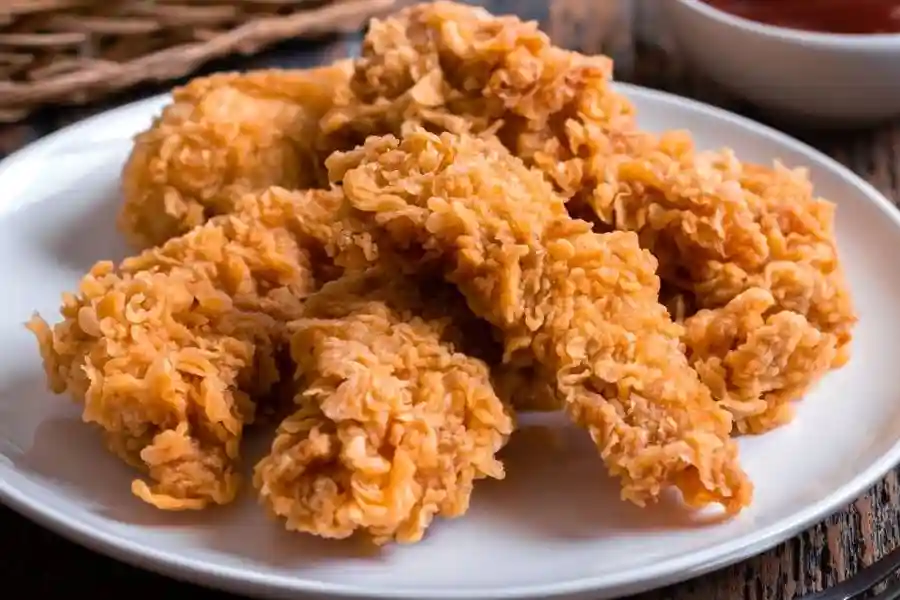 Foto 2 Tiras de pollo estilo asiatico en freidora de aire