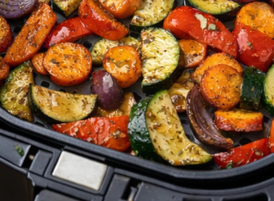 Foto 2 Verduras asadas en la airflyer