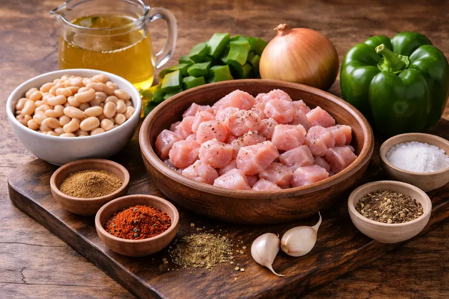 Foto 2 Chili blanco de pollo