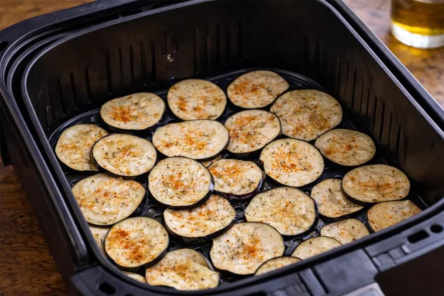 Foto 3 Chips de berenjena en freidora de aire