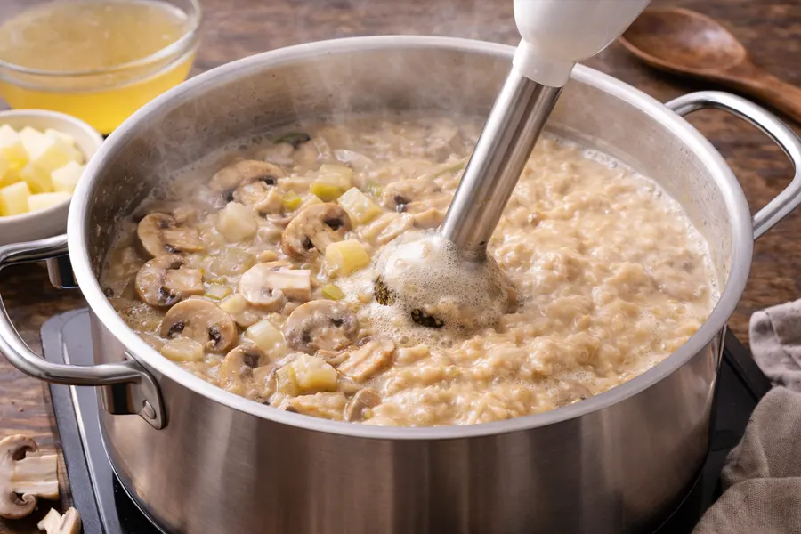 Foto 2 Crema de champiñones casera