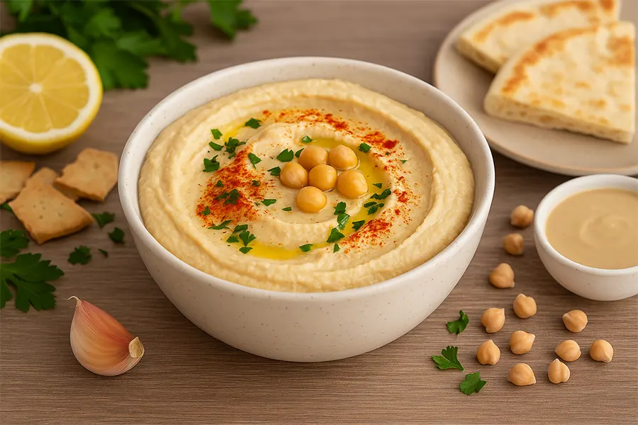Receta Hummus casero