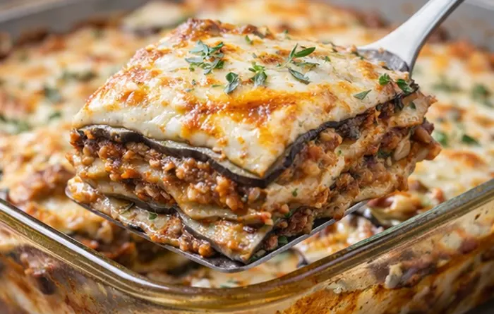 Receta Lasaña de Berenjenas