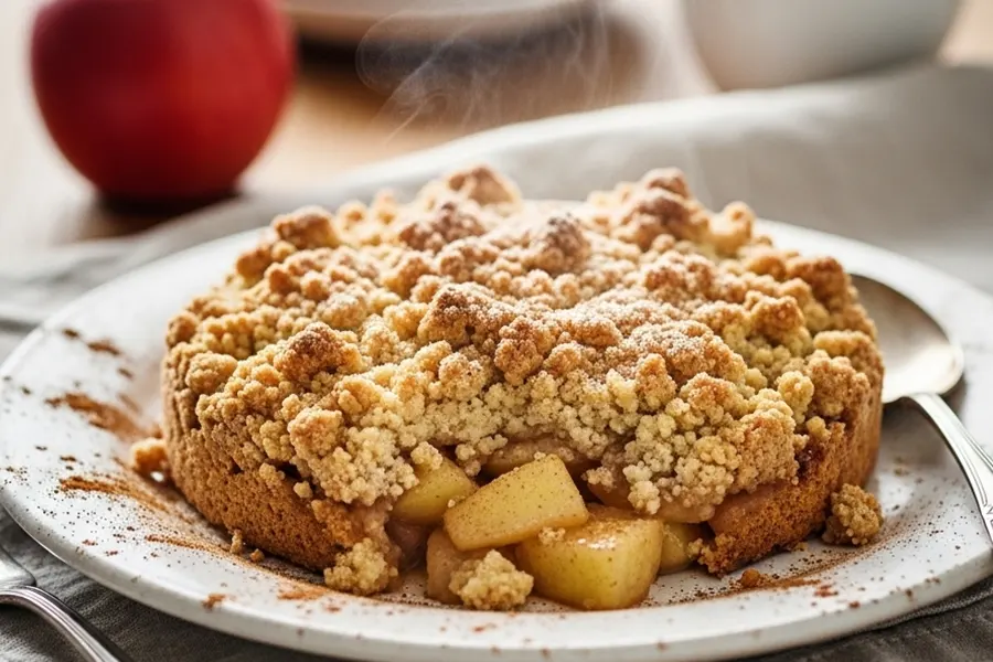 Receta Crumble de manzana: un postre fácil 