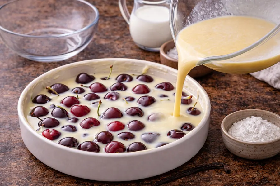 Foto 3 Clafoutis de cerezas (receta tradicional francesa)