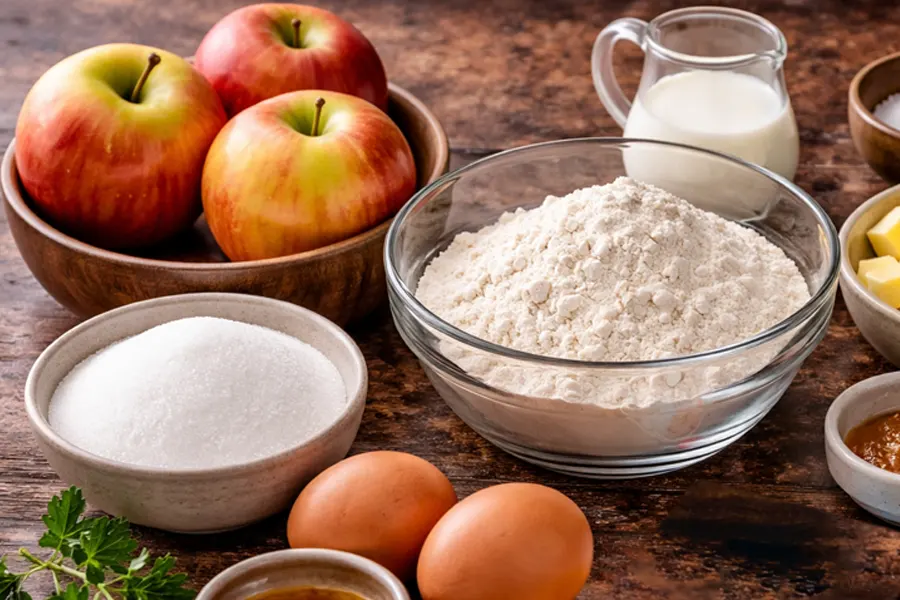 Foto 2 Tarta de manzana (estilo casero)