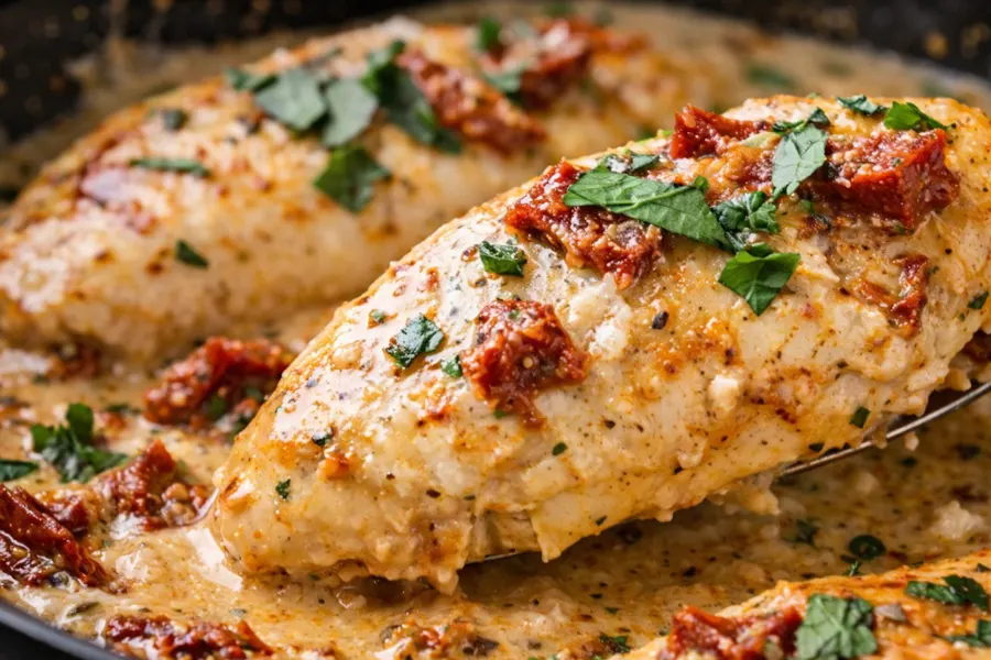 Foto 3 Pollo cremoso con tomates secos (estilo Marry Me Chicken)