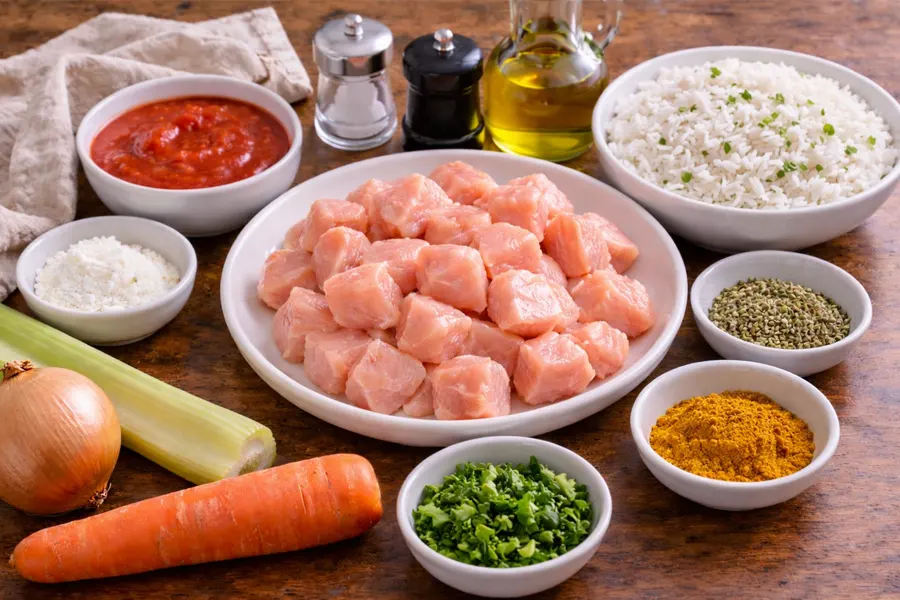 Foto 2 Pollo al curry