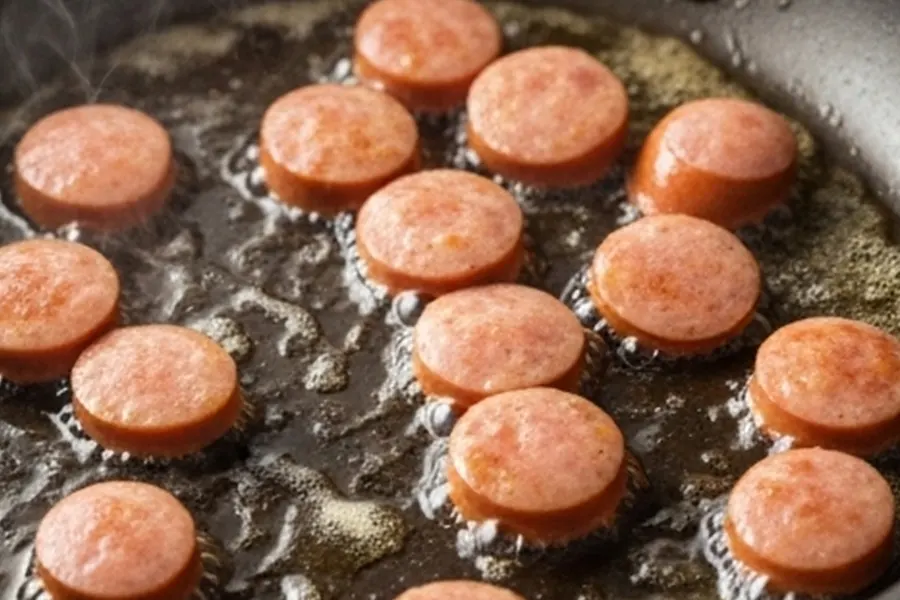 Foto 2 Salchichas de Frankfurt a la jardinera