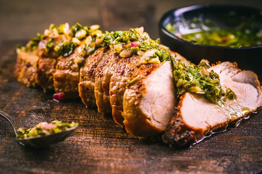 Solomillo de cerdo al horno con hierbas y mostaza- Receta 130