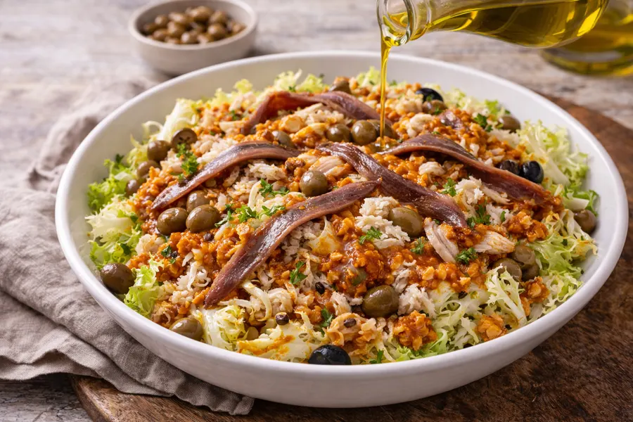 Ensalada de Xató tradicional- Receta 204