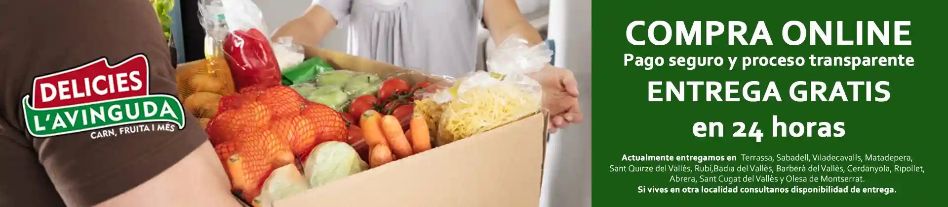 Producto de proximidad en Delicies L'Avinguda de Terrassa